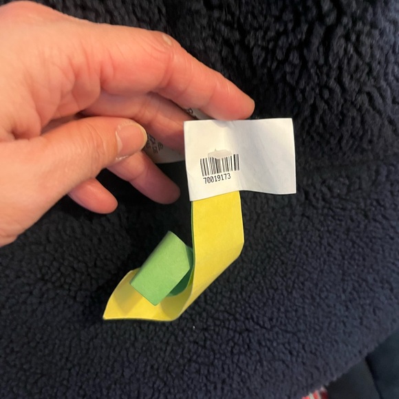 Burberry shearling jacket navy toggle size 14 - Picture 16 of 16